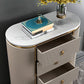 Glam Stone Bedroom Chest 16" Wide Storage Chest with Drawers