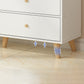 Contemporary Wood Storage Chest Matte Finish Bedroom Dresser Clearhalo 'Bedroom Furniture' 'Dressers & Chests' 'dressers_chests' 'furn' 'furn_dressers_chests' 'Furniture' 6151278