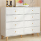 Contemporary Wood Storage Chest Matte Finish Bedroom Dresser Clearhalo 'Bedroom Furniture' 'Dressers & Chests' 'dressers_chests' 'furn' 'furn_dressers_chests' 'Furniture' 6151284