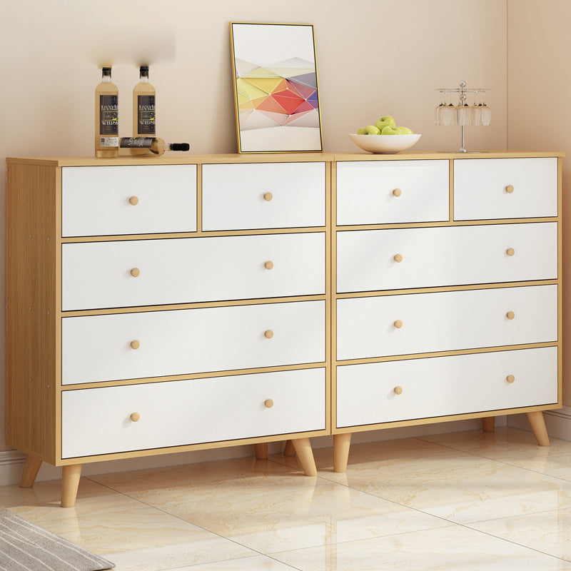 Contemporary Wood Storage Chest Matte Finish Bedroom Dresser Clearhalo 'Bedroom Furniture' 'Dressers & Chests' 'dressers_chests' 'furn' 'furn_dressers_chests' 'Furniture' 6151286