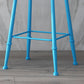 Nordic Armless Backrest Counter Stool Iron Couture Bar Stool with Cushion and Pedal Clearhalo 'Bar Furniture' 'Bar Stools' 'bar_stools' 'furn' 'furn_bar_stools' 'Furniture' 'Kitchen & Dining Furniture' 6152145