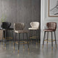 Nordic Style Bar Stool Metal Counter Bar Stool for Restaurant Clearhalo 'Bar Furniture' 'Bar Stools' 'bar_stools' 'furn' 'furn_bar_stools' 'Furniture' 'furniture_bar_stools' 'Kitchen & Dining Furniture' 6152420
