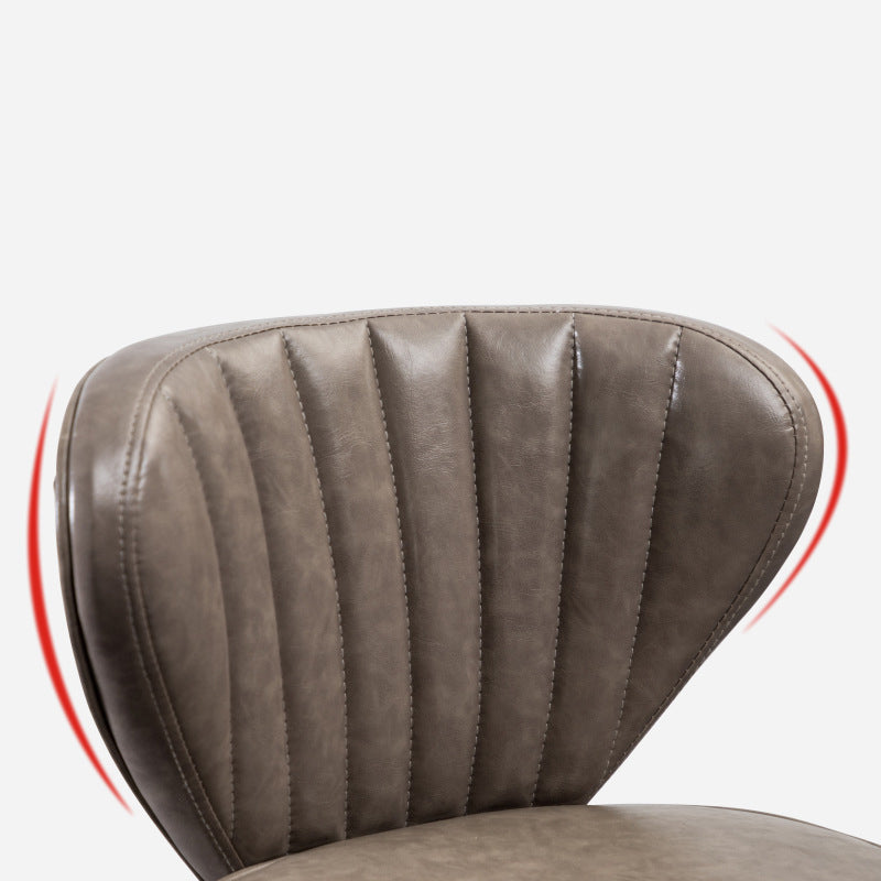 Nordic Style Bar Stool Metal Counter Bar Stool for Restaurant Clearhalo 'Bar Furniture' 'Bar Stools' 'bar_stools' 'furn' 'furn_bar_stools' 'Furniture' 'furniture_bar_stools' 'Kitchen & Dining Furniture' 6152427