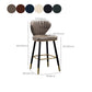 Nordic Style Bar Stool Metal Counter Bar Stool for Restaurant Clearhalo 'Bar Furniture' 'Bar Stools' 'bar_stools' 'furn' 'furn_bar_stools' 'Furniture' 'furniture_bar_stools' 'Kitchen & Dining Furniture' 6152458