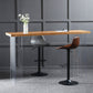 Scandinavian Adjustable Height Bar Stool Faux Leather Footrest Bar Stool Clearhalo 'Bar Furniture' 'Bar Stools' 'bar_stools' 'furn' 'furn_bar_stools' 'Furniture' 'Kitchen & Dining Furniture' 6152561