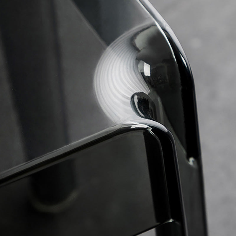 Contemporary Backless Bar-stool Plastic Counter Bar Stool with Plastic Legs for indoor Clearhalo 'Bar Furniture' 'Bar Stools' 'bar_stools' 'furn' 'furn_bar_stools' 'Furniture' 'Kitchen & Dining Furniture' 6153144