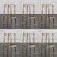 Contemporary Backless Bar-stool Plastic Counter Bar Stool with Plastic Legs for indoor Amber 6 Piece Set Clearhalo 'Bar Furniture' 'Bar Stools' 'bar_stools' 'furn' 'furn_bar_stools' 'Furniture' 'Kitchen & Dining Furniture' 6153146