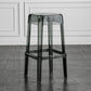 Contemporary Backless Bar-stool Plastic Counter Bar Stool with Plastic Legs for indoor Clearhalo 'Bar Furniture' 'Bar Stools' 'bar_stools' 'furn' 'furn_bar_stools' 'Furniture' 'Kitchen & Dining Furniture' 6153161