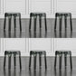 Contemporary Backless Bar-stool Plastic Counter Bar Stool with Plastic Legs for indoor Smoke Gray 6 Piece Set Short Stool(18"H) Clearhalo 'Bar Furniture' 'Bar Stools' 'bar_stools' 'furn' 'furn_bar_stools' 'Furniture' 'Kitchen & Dining Furniture' 6153170