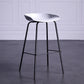 Contemporary Armless Low Backrest Counter Stool Iron Bar Stool with Footrest Clearhalo 'Bar Furniture' 'Bar Stools' 'bar_stools' 'furn' 'furn_bar_stools' 'Furniture' 'Kitchen & Dining Furniture' 6153200