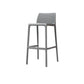 Nordic Style Bar-stool Plastic Counter Bar Stool with 4 Legs for Home