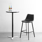 Contemporary Leather Bar Height Stool Metal Base Bar Stool for Living Room