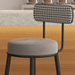 Modern Style Bar-stool Round Counter Bar Stool with Metal Legs for Kitchen Clearhalo 'Bar Furniture' 'Bar Stools' 'bar_stools' 'furn' 'furn_bar_stools' 'Furniture' 'Kitchen & Dining Furniture' 6153701