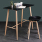 Glam Solid Wood Counter Height Stool Plastic Bar Stool Bar Stool