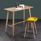 Glam Solid Wood Counter Height Stool Plastic Bar Stool Bar Stool