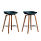 Glam Solid Wood Counter Height Stool Plastic Bar Stool Bar Stool