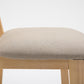 Industrieller Barhocker, quadratischer Sitz, Barhocker mit Holzbeinen
