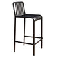 Industrial Low Back Counter Stool Metal Counter Stools for Home Use