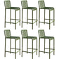 Industrial Low Back Counter Stool Metal Counter Stools for Home Use