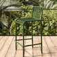 Industrial Low Back Counter Stool Metal Counter Stools for Home Use