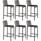 Industrial Low Back Counter Stool Metal Counter Stools for Home Use