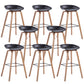 Sgabello da bar in plastica stile moderno. Sgabello da bar a secchiello ad altezza bancone