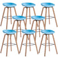 Sgabello da bar in plastica stile moderno. Sgabello da bar a secchiello ad altezza bancone