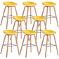 Sgabello da bar in plastica stile moderno. Sgabello da bar a secchiello ad altezza bancone