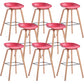 Sgabello da bar in plastica stile moderno. Sgabello da bar a secchiello ad altezza bancone