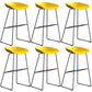 Sgabello da bar in plastica stile moderno. Sgabello da bar a secchiello ad altezza bancone