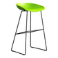 Sgabello da bar in plastica stile moderno. Sgabello da bar a secchiello ad altezza bancone