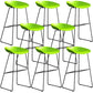 Sgabello da bar in plastica stile moderno. Sgabello da bar a secchiello ad altezza bancone