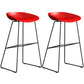 Sgabello da bar in plastica stile moderno. Sgabello da bar a secchiello ad altezza bancone