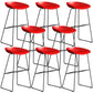 Sgabello da bar in plastica stile moderno. Sgabello da bar a secchiello ad altezza bancone