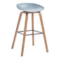 Sgabello da bar in plastica stile moderno. Sgabello da bar a secchiello ad altezza bancone