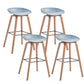 Sgabello da bar in plastica stile moderno. Sgabello da bar a secchiello ad altezza bancone