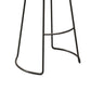 Contemporary Wood Counter Stool Living Room Bar Stool with Metal Legs Clearhalo 'Bar Furniture' 'Bar Stools' 'bar_stools' 'furn' 'furn_bar_stools' 'Furniture' 'Kitchen & Dining Furniture' 6154143