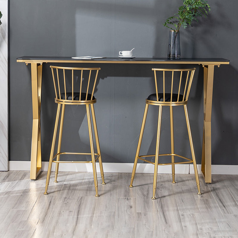 Contemporary Style Upholstered Counter Stool Bar-height Living Room Bar Stool Clearhalo 'Bar Furniture' 'Bar Stools' 'bar_stools' 'furn' 'furn_bar_stools' 'Furniture' 'Kitchen & Dining Furniture' 6154249