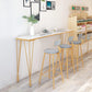 Scandinavian Upholstered Counter Stool Bar-height Bar Stool for Living Room