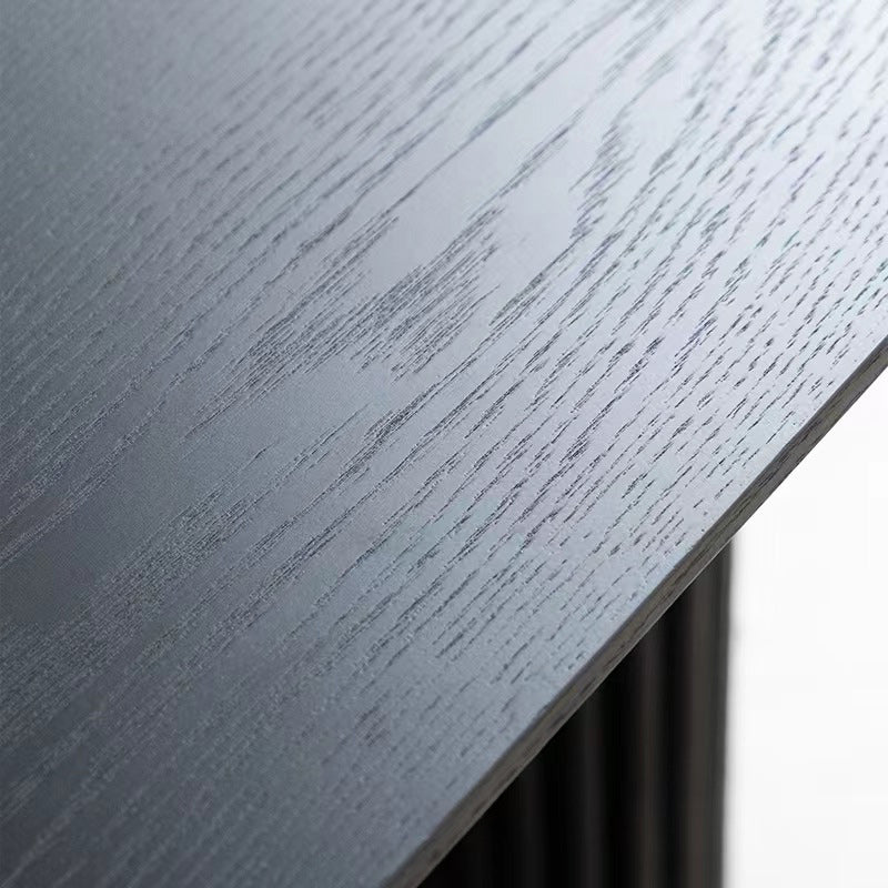 Modern Oval Shape Meeting Table Solid Wood Home Writing Desk Clearhalo 'furn' 'furn_office_desk' 'Furniture' 'Office Desks' 'Office Furniture' 'office_desk' 6154486