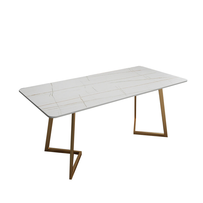 Moderne stijl werktafel gesinterde steenwit Writing Bureau