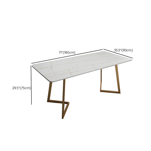 Table de travail de style moderne