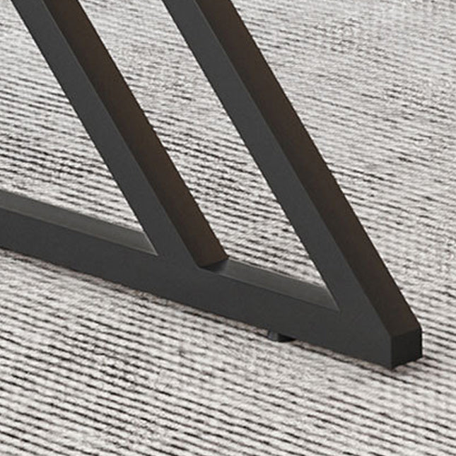 29 "H industriale scrivania da ufficio rettangolare scrivania da taupe scuro