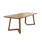 Solid Wood Rectangle Office Table Modern Style Writing Table