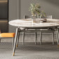 Wood Base Dining Table Contemporary Extendable Dinner Table for Home Clearhalo 'Dining Tables & Seating' 'Dining Tables' 'dining_table' 'furn' 'furn_dining_table' 'Furniture' 'Kitchen & Dining Furniture' 6154780