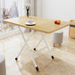 Modern Rectangle Folding Table 31.5"L Wooden Home Dining Room Table
