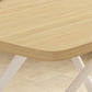 Modern Rectangle Folding Table 31.5"L Wooden Home Dining Room Table
