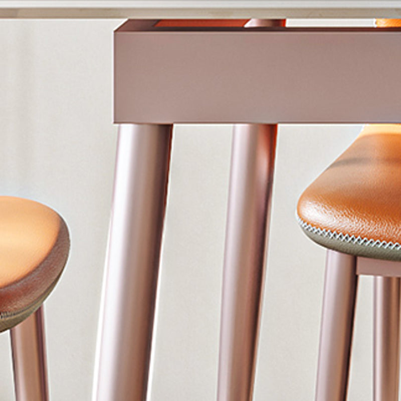 Simplicité Table de cuisine en pierre fritrée Home Drinage extensible