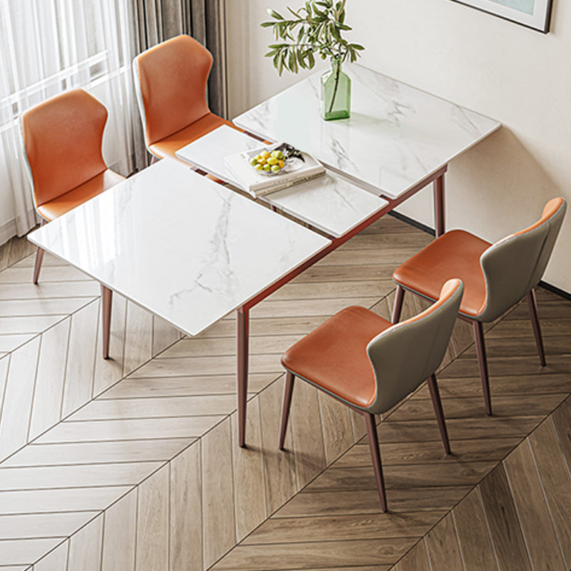 Simplicité Table de cuisine en pierre fritrée Home Drinage extensible