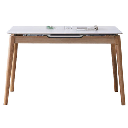 Simplicité Table à manger extensible Home Stone Fixe Fixed Bureau